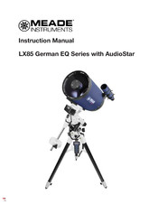 Meade LX85 German EQ Series Instruction Manual