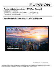 Furrion Aurora Pro Series Maintenance, Troubleshooting And Service Manual
