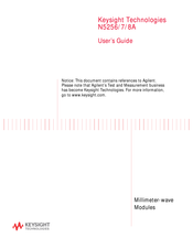 Keysight Technologies N5257AR05 User Manual