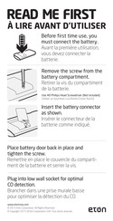 Eton BLACKOUT BUDDY CO Owner's Manual