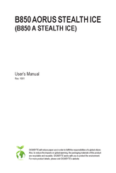 Gigabyte B850 A ELITE WF7 ICE User Manual