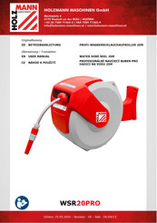 HOLZMANN MASCHINEN WSR20PRO User Manual