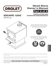Drolet DB03182-B Owner's Manual
