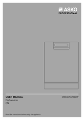 Asko DWC67423BIW User Manual