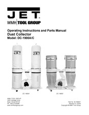 WMH Tool Group JET DC-1900A Operating Instructions And Parts Manual