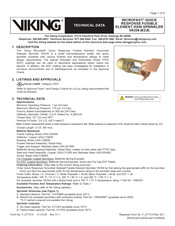 Viking MICROFAST VK334 K2.8 Technical Data Manual