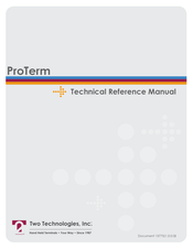 Two Technologies ProTerm Technical Reference Manual