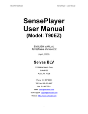 SELVAS Healthcare SensePlayer T90ET User Manual