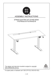 Qudo TYSTRHAD18 Assembly Instructions Manual
