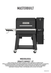 Masterbuilt GRAVITY XT Manual