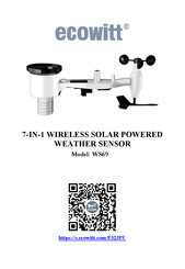 ECOWITT WS69 Manual
