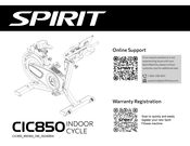Spirit CIC850 Manual