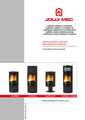 Jolly Mec CLIPPER CT Instructions For Installation, Use And Maintenance Manual
