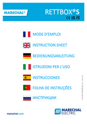 Marechal Electric RETTBOX S Instruction Sheet