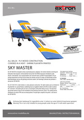 Extron electronics SKY MASTER Instruction Manual
