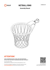 Vuly NETBALL RING Assembly Manual