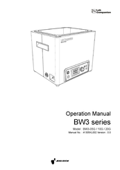 Lab companion BW3-20G Operation Manual