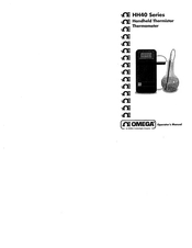 Omega HH40 Series Operator's Manual