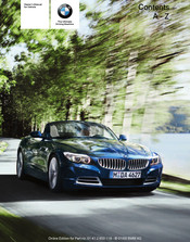BMW Z4 sDrive30i 2009 Owner's Manual