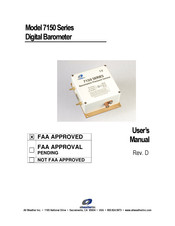 ALL WEATHER 7150 Series User Manual