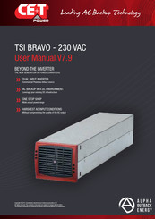 CE+T Power TSI Bravo User Manual