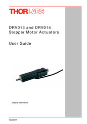 THORLABS DRV014 User Manual