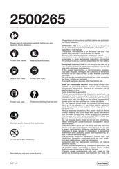 VonHaus 2500265 Manual