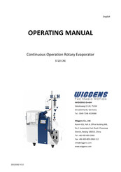 Wiggens ST20 CRE Operating Manual