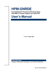 Avalue Technology HPM-GNRDE User Manual