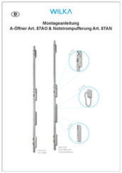 Wilka 87AN Assembly Instructions Manual