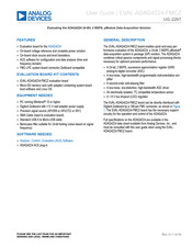 Analog Devices EVAL-ADAQ4224-FMCZ Manual