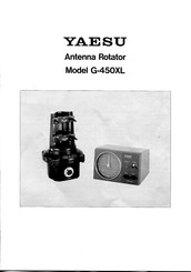 Yaesu G-450XL Manual