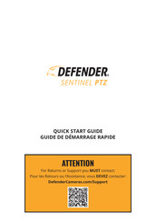 Defender SENTINEL PTZ Quick Start Manual