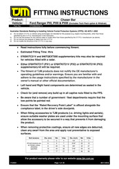 TJM 070SB22N21V Fitting Instructions Manual