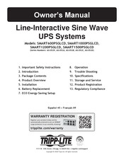 Tripp Lite SMART600PSGLCD Owner's Manual