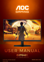 AOC C27G42E User Manual