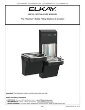 Elkay Pro Filtration LZSTL8WSBPRO-FLP4 Installation & Use Manual