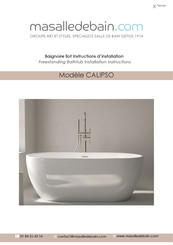 masalledebain CALIPSO Installation Instructions Manual