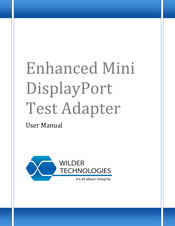 Wilder Technologies ENH-MDP-TPA-P User Manual
