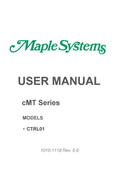 Maple Systems CTRL01 User Manual
