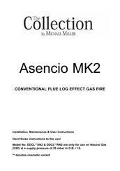 The Collection By Michael Miller Asencio MK2 Installation, Maintenance & User Instructions