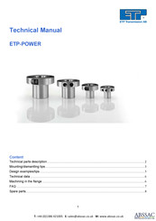 ETP Transmission POWER Technical Manual