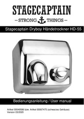Stagecaptain Dryboy User Manual