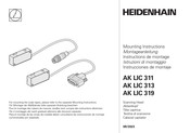 HEIDENHAIN AK LIC 319 Mounting Instructions
