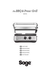 Sage the BBQ Press & Grill SGR700 Quick Manual