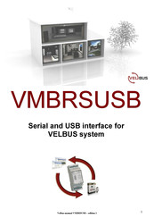 Velbus VMBRSUSB Manual