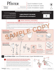 Pfister Tisbury LG42-TB0 Quick Installation Manual