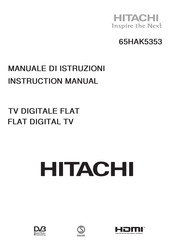 Hitachi 65HAK5353 Instruction Manual