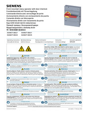 Siemens 3VA9677-0EK25 Operating Instructions Manual