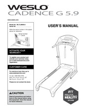 Weslo WLTL29609.9 User Manual